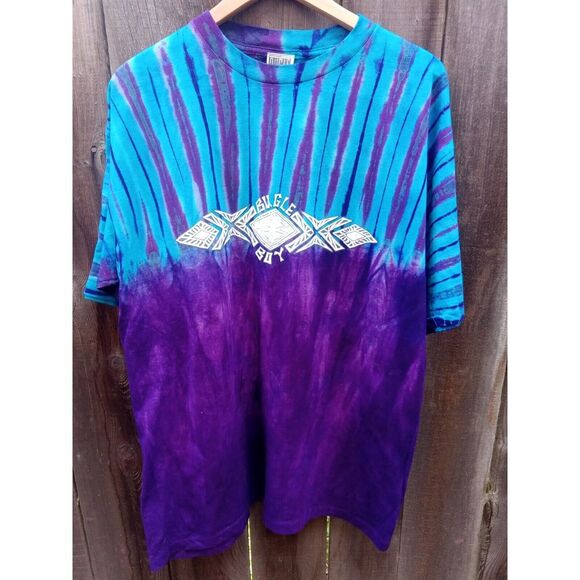 Vintage New W/Tags Bugle Boy TieDye Tshirt Large - Picture 6 of 6